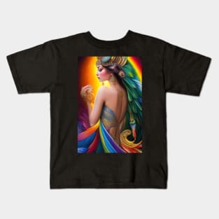 queen of colors Kids T-Shirt